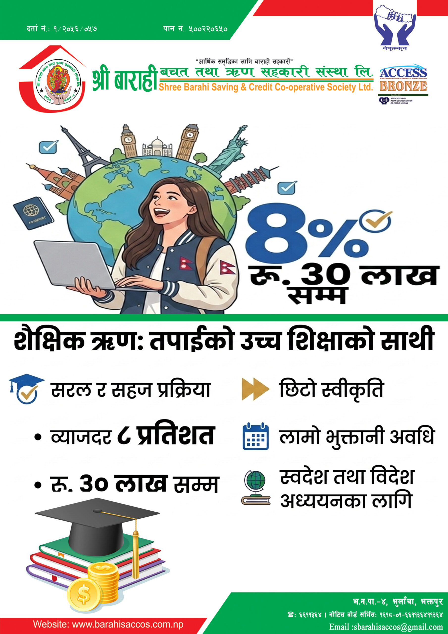  शैक्षिक ऋणः