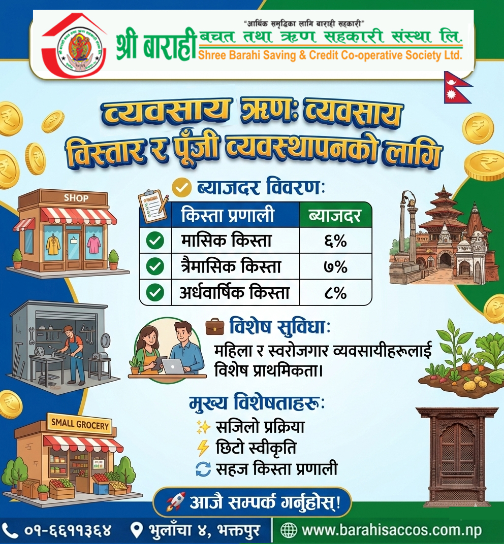  व्यवसायिक ऋण